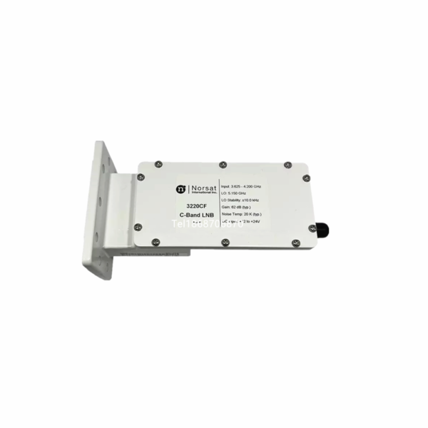 Norsat LNB 3220CF, C-Band PLL LNB 3.625 - 4.2 GHz ±10 kHz Stability F 75 Ohm