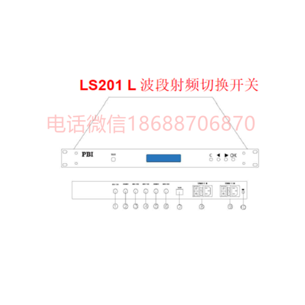 LS201 L-Band RF Switch satellite 2 3 4