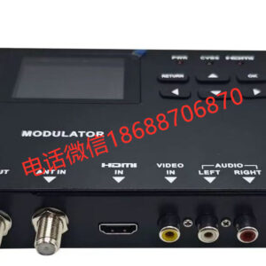 ISDB-T Professional Encoder-Modulator DVB-T T2