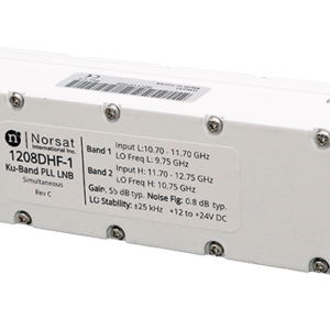 Norsat 1208DHF-2A 1000 Ku-Band Simultaneous Band PLL LNB (Low-Band Connector)