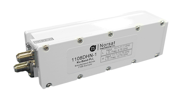 Norsat 1008DXF-2A 1000 Ku-Band Simultaneous Band EXT REF LNB (Low-Band Connector)