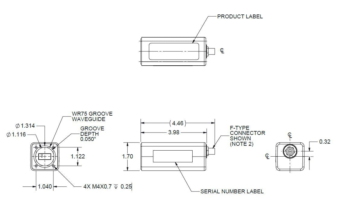 Norsat 2109HSAN 2000 Single Band Ku-Band PLL LNB (0.9 dB) - Image 2