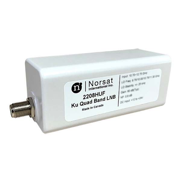 Norsat 2209HSAF 2000 Single Band Ku-Band PLL LNB (0.9 dB)