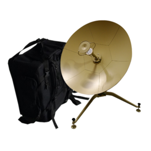 Journey ManPack 0.9 m Ku-Band Manual Acquire Antenna