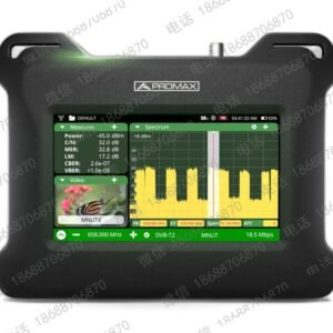 PROMAX TV EXPLORER NG Portable TV & Satellite Field Meter (DVB)