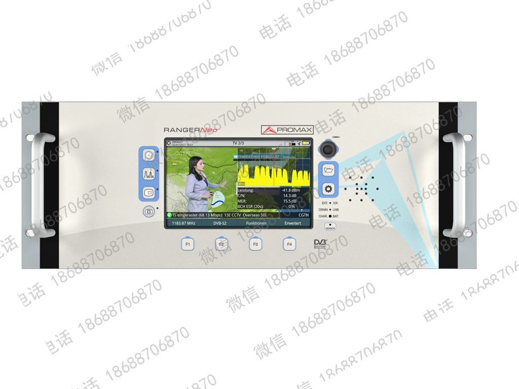 PROMAX RANGERNeo Rack 3: High class 19” rack-mount field strength meter and spectrum analyzer