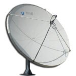ANCHOR 3.8m Prime Focus C-Band Az-El Antenna