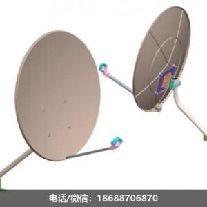 深圳华达KU天线60CM华达偏馈0.6米KU波段卫星接收天线