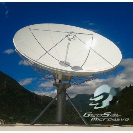 GeoSat 4.5 Meter KU-Band (13.75~14.5, 10.7~12.75 GHz) Earth Station Antenna