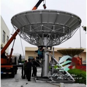 GeoSat 6.2 Meter KU-Band (13.75~14.5, 10.7~12.75 GHz)  Earth Station Antenna