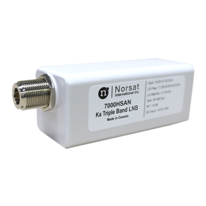 Norsat 7100HTCF 7000 Triple-Band Ka-Band PLL LNB