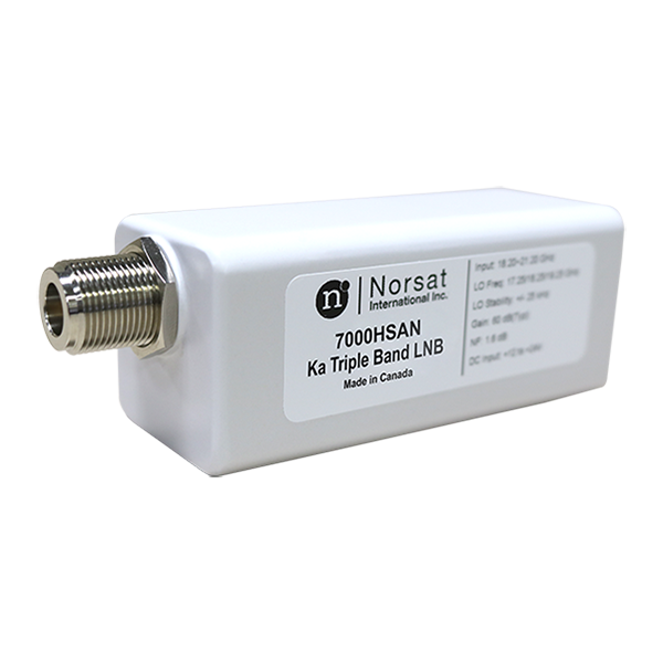 Norsat 7500HTAN 7000 Triple-Band Ka-Band PLL LNB