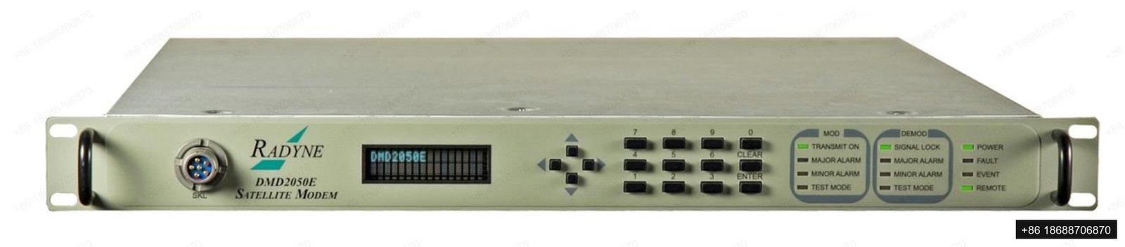 Comtech DMD2050E MIL-STD-188-165A/STANAG 4486 Edition 3 Compliant Universal Satellite Modem