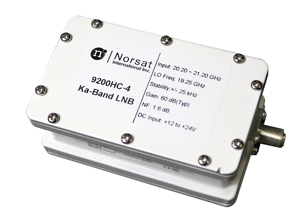 Norsat 9200HDN-4 9200 Single Band Ka-Band PLL LNB