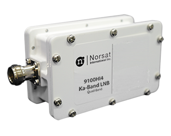 Norsat 9100HI4ADF 9000 Ka-Band, Quad Band PLL LNB