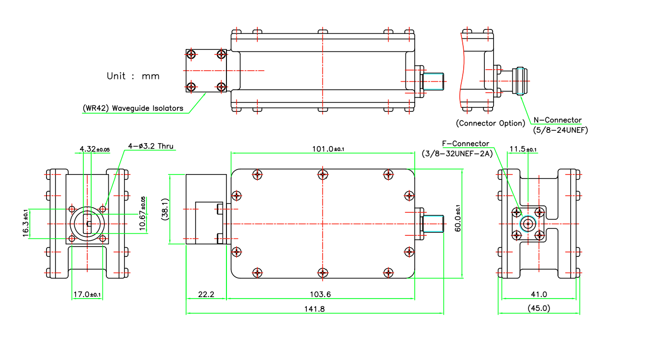 Norsat 9500HABN 9500 Dual-Band Ka-Band PLL LNB - Image 2