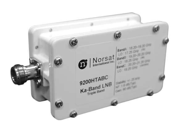 Norsat 9500HTABCN 9000 Ka-Band Triple Band LNB