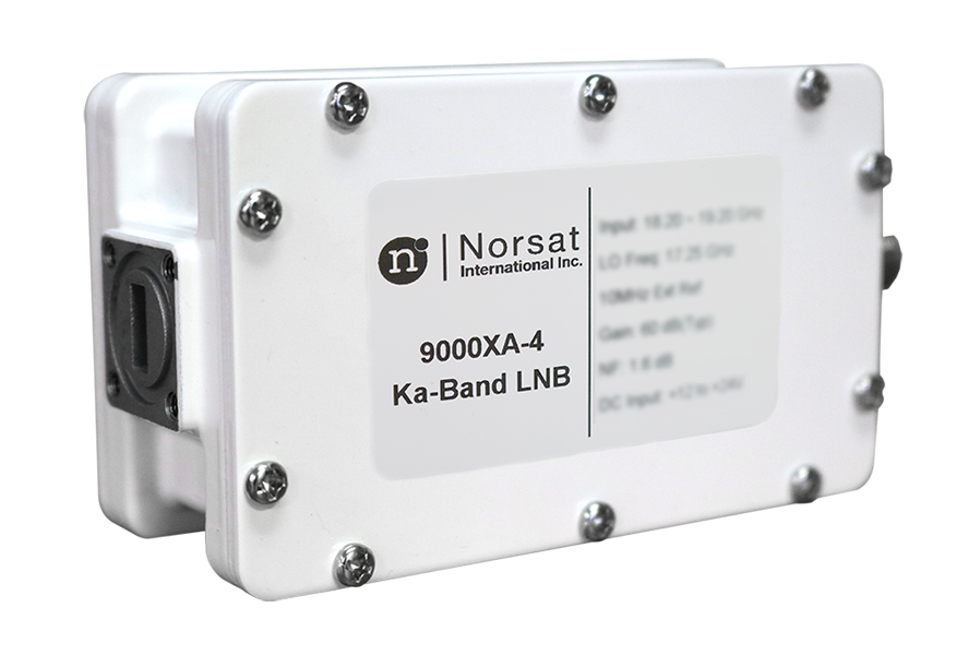 Norsat 9000XI4ADF 9000X4 Ka-Band Quad Band EXT REF LNB