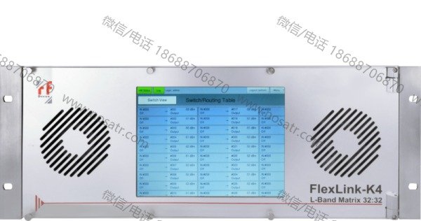 RF-Design FlexLink K4 Extended L-Band Switch Matrix 4:4 to 32:32 - Image 2