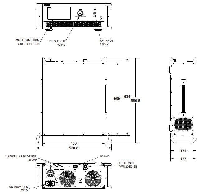 Norsat HPASC059 RF High Power Amplifier Systems 18 - 26.5 GHz - Image 2
