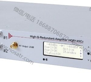 RF-Design HQR145C2 1+1 redundant L-Band / ext. L-Band Amplifier (0 to 40dB gain)
