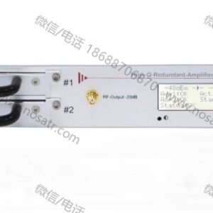 RF-Design HQR145C 1+1 redundant L-Band / ext. L-Band Amplifier (0 to 40dB gain)