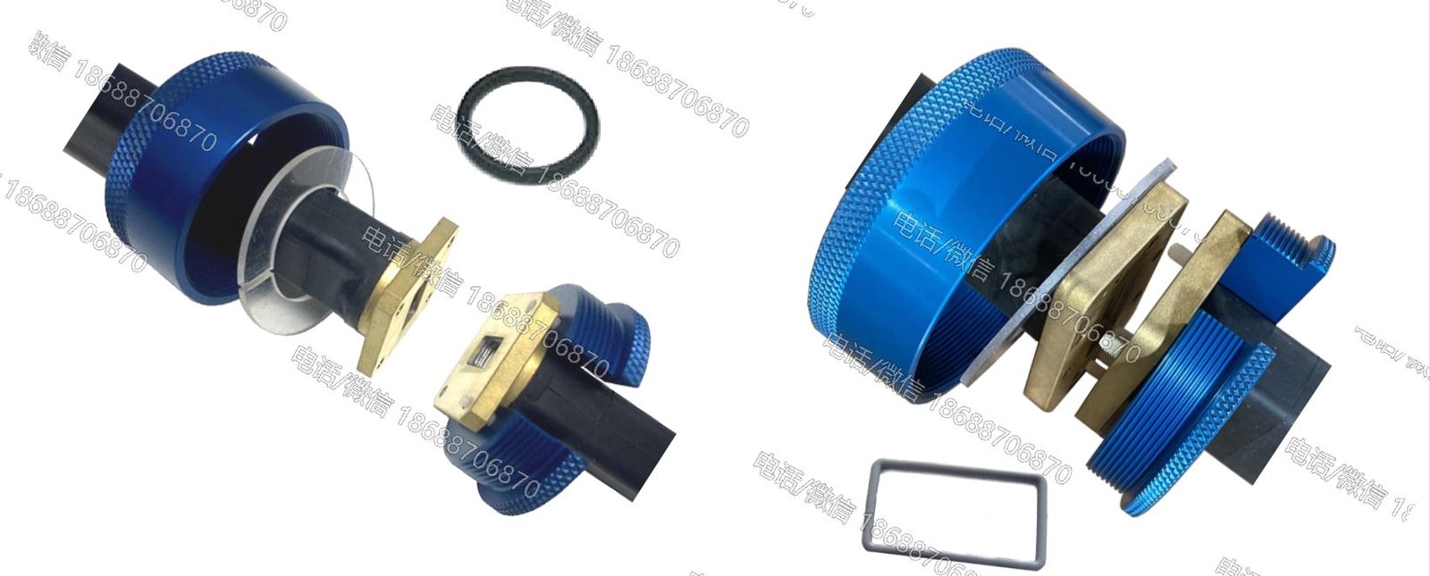 Jupiter Microwave JMC130 Quick Disconnects North American (EIA) Waveguide Flange - Image 2