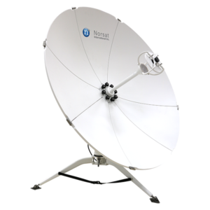 WAYFARER 1.2m Ku-Band Manual Flyaway Antenna - Ring Focus