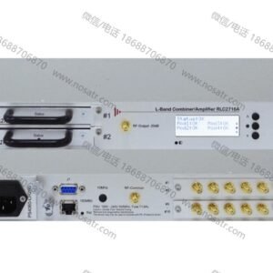 RF-Design RLC2708A / RLC2716A 1+1 redundant L-Band Line Amplifiers with internal 8:1 and 16:1 Combiner