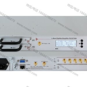 RF-Design RLS2708A / RLS2716A 1+1 redundant L-Band Line Amplifiers with internal 1:8 and 1:16 Splitter