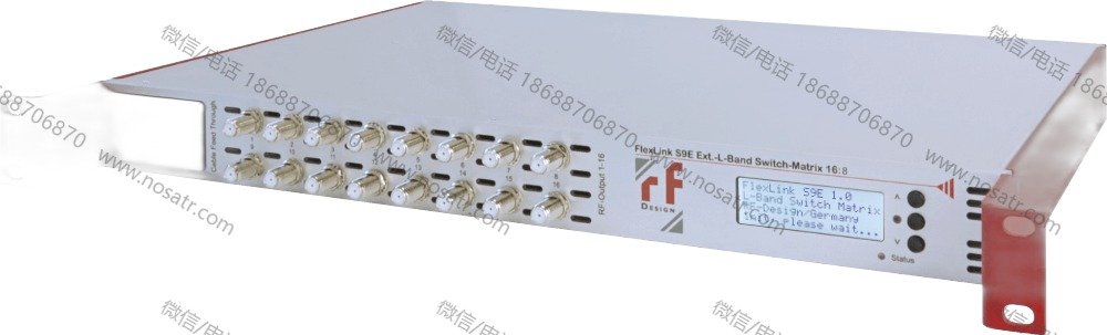 RF-Design FlexLink S9E-1608C-50S Extended L-Band Switch Matrix 16:8