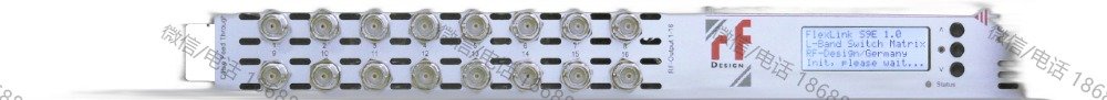 RF-Design FlexLink S9E-1616 Extended L-Band Switch Matrix 16:16 - Image 3