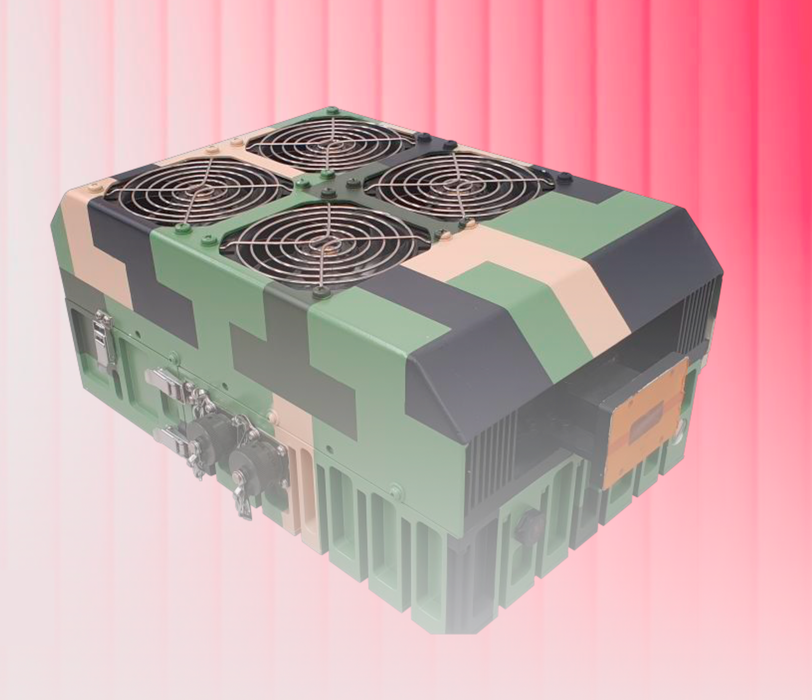 Acorde ACMB-X100W-E1-V1 X-band SSPB 100 W Zeus Series with detachable power supply
