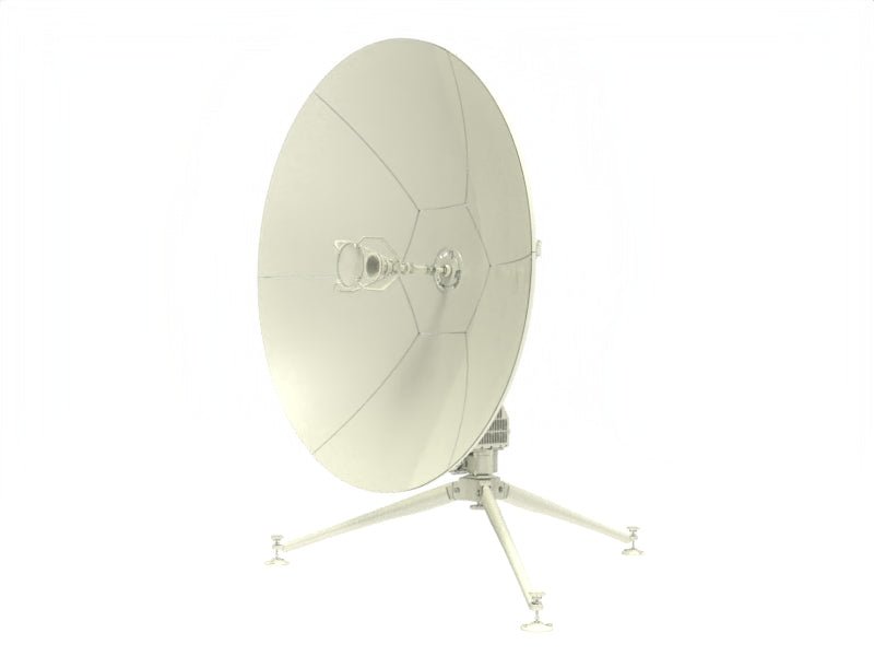 WAYFARER 1.2m Ku-Band Auto Flyaway Antenna - Feed Back