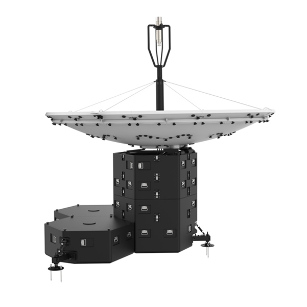 WAYFARER 3.7m Ku-Band Auto Flyaway Antenna - Ring Focus