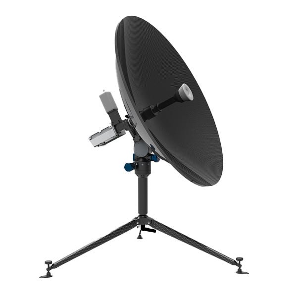 WAYFARER 0.8m Ku-Band Manual Flyaway Antenna - Ring Focus Prime Feed