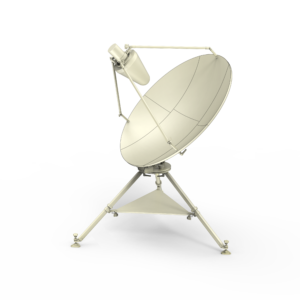 WAYFARER 1.2m C-Band Manual Flyaway Antenna - Feed Forward