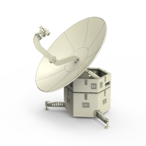 WAYFARER 1.8m C-Band Box Automatically Transportable Antenna - Feed Forward
