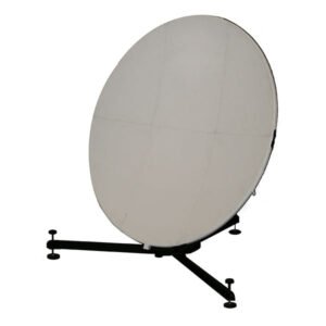 WAYFARER 1.0m Ku-Band Quick-Deploy Antenna (6-Piece Dual Skin Reflector)