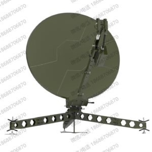 Requtech PICO240m 2.4m manual flyaway SATCOM terminal