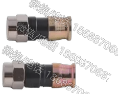 PPC Belden EX59XL RG59 Universal Compression Connector, XL Body (50 pcs)