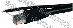 PPC Belden JC6DM85 Hardened CAT Jumpers, CAT6A Cable, Messenger, F/UTP, Sizes 25-250 ft (7.5-76.2 m)