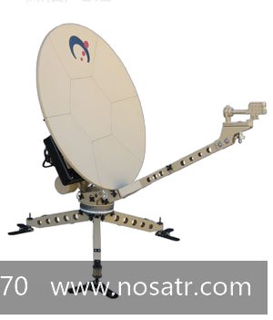 Sat-Lite 1021 Agilis Flyaway Antenna, 850-0029-5 1.0 Meter Carbon Fiber Flyaway Antenna - Image 2