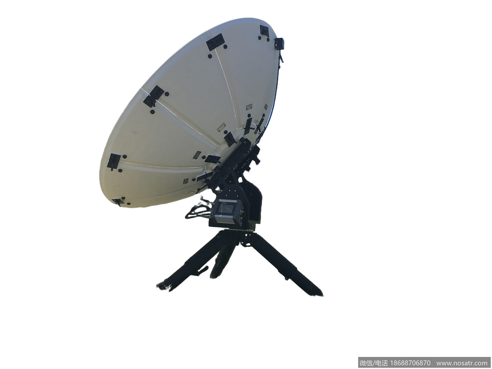 Sat-Lite 1328 & 1338 Avion Class Antenna 850-0073-5 1.35 M Manual Flyaway Antenna - Image 4